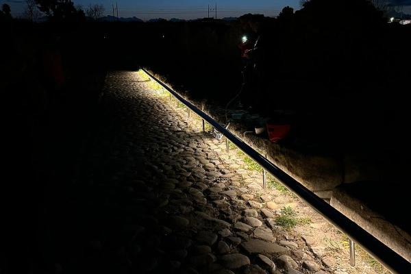 Illuminazione custom sito archeologico Paestum